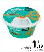 Spazio Conad Ricotta GRANAROLO offerta