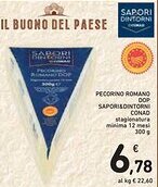 Spazio Conad Pecorino romano dop SAPORI&DINTORNI CONAD offerta