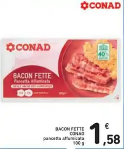 Spazio Conad Bacon fette CONAD offerta