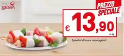 Iper La Grande Spiedini di mare decongelati offerta