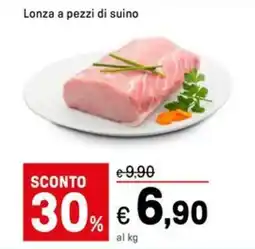 Iper La Grande Lonza a pezzi di suino offerta