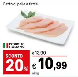 Iper La Grande Petto di pollo a fette offerta