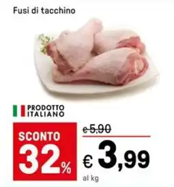 Iper La Grande Fusi di tacchino offerta