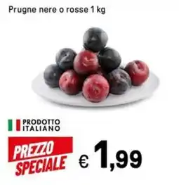 Iper La Grande Prugne nere o rosse offerta