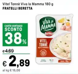 Iper La Grande Vitel Tonné Viva la Mamma FRATELLI BERETTA offerta