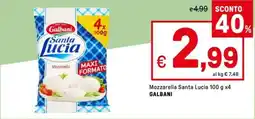 Iper La Grande Mozzarella Santa Lucia GALBANI offerta
