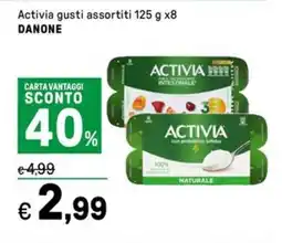 Iper La Grande Activia gusti assortiti DANONE offerta
