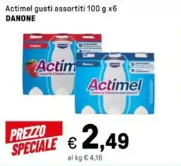 Iper La Grande Actimel gusti assortiti DANONE offerta