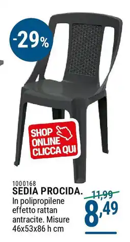 Cfadda Sedia procida offerta