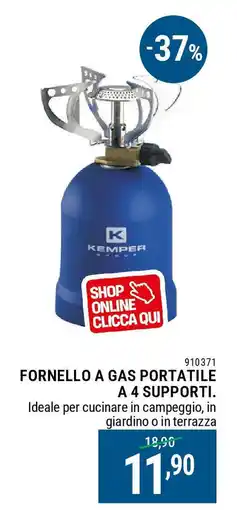 Cfadda Fornello a gas portatile a 4 supporti offerta
