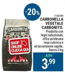 Cfadda Carbonella vegetale carbonito offerta