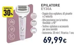 Unieuro Panasonic EPILATORE EY30A offerta