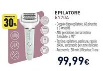Unieuro Panasonic EPILATORE EY70A offerta