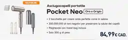 Unieuro DREAME Asciugacapelli portatile Pocket Neo Oro o Grigio offerta