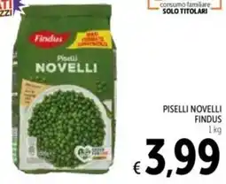 Spazio Conad Piselli Novelli FINDUS offerta