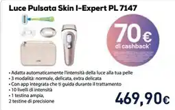 Unieuro BRAUN Luce Pulsata Skin I-Expert PL 7147 offerta