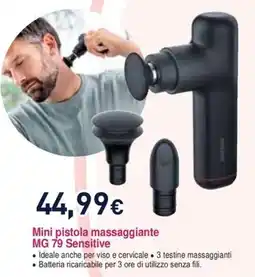 Unieuro Beurer Mini pistola massaggiante MG 79 Sensitive offerta