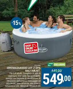 Cfadda Bestway Idromassaggio lay-z-spa bali airjet. offerta