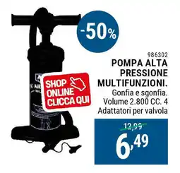 Cfadda Pompa alta pressione multifunzioni offerta