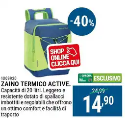 Cfadda Zaino termico active offerta
