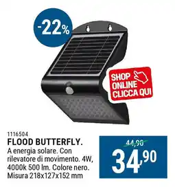 Cfadda Flood butterfly offerta