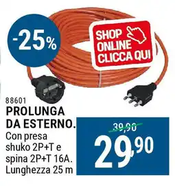 Cfadda Prolunga da esterno offerta