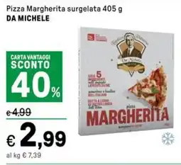 Iper La Grande Pizza Margherita surgelata DA MICHELE offerta