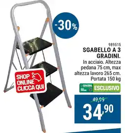 Cfadda Sgabello A3 gradini. offerta