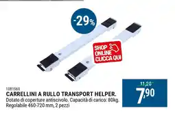 Cfadda Carrellini a rullo transport helper offerta