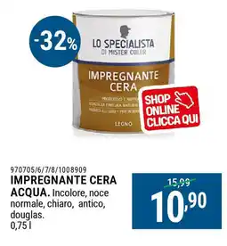 Cfadda Impregnante cera acqua LO SPECIALISTA offerta