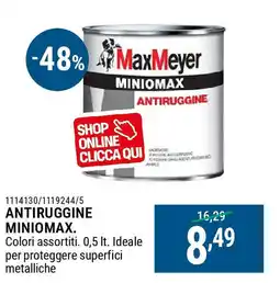 Cfadda Antiruggine miniomax Max`Meyer offerta