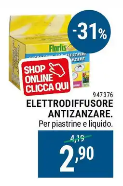 Cfadda Elettrodiffusore antizanzare. offerta