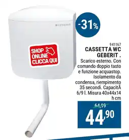 Cfadda Cassetta WC geberit offerta
