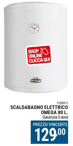 Cfadda Scaldabagno elettrico omega 80L offerta