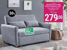 Cfadda Divano letto due posti con pull out offerta