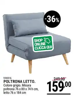 Cfadda Poltrona letto offerta