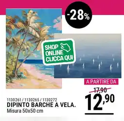 Cfadda Dipinto barche a vela offerta