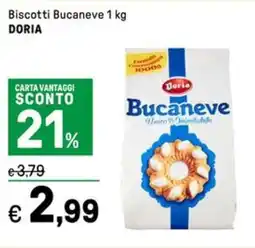 Iper La Grande Biscotti Bucaneve DORIA offerta