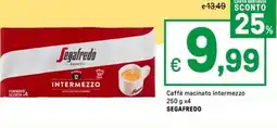 Iper La Grande Caffè macinato Intermezzo SEGAFREDO offerta