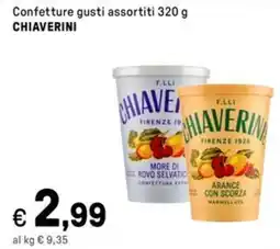 Iper La Grande Confetture gusti assortiti CHIAVERINI offerta