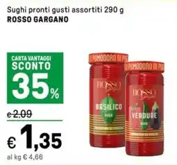 Iper La Grande Sughi pronti gusti assortiti ROSSO GARGANO offerta