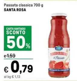 Iper La Grande Passata classica SANTA ROSA offerta