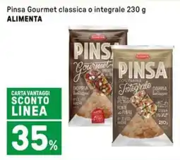 Iper La Grande Pinsa Gourmet classica o integrale ALIMENTA offerta
