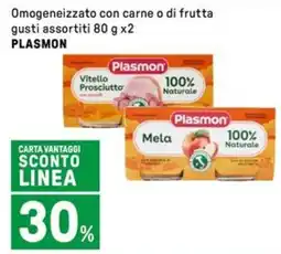 Iper La Grande Omogeneizzato con carne o di frutta gusti assortiti PLASMON offerta