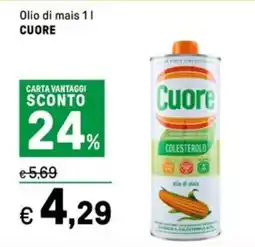 Iper La Grande Olio di mais CUORE offerta
