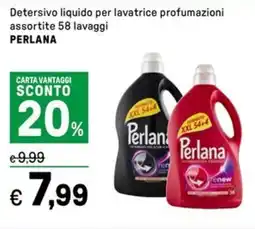 Iper La Grande Detersivo liquido per lavatrice profumazioni assortite PERLANA offerta