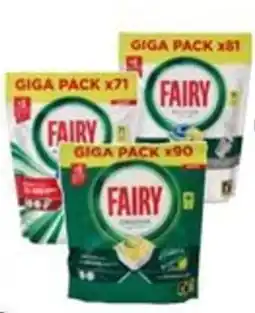 Iper La Grande Detersivo pre-dosato per lavastoviglie Caps x71, x81, x90 FAIRY offerta