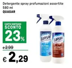 Iper La Grande Detergente spray profumazioni assortite QUASAR offerta