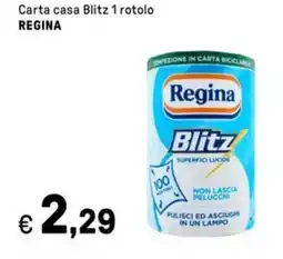 Iper La Grande Carta casa Blitz 1 rotolo REGINA offerta