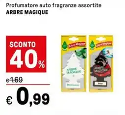 Iper La Grande Profumatore auto fragranze assortite ARBRE MAGIQUE offerta